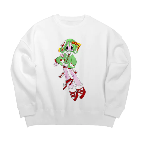 あ Big Crew Neck Sweatshirt