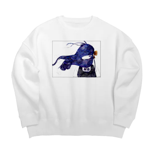 夜更のエンヴィ Big Crew Neck Sweatshirt