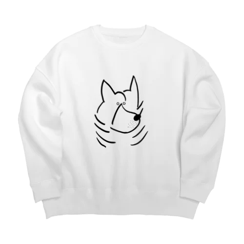 Dogs  Big Crew Neck Sweatshirt