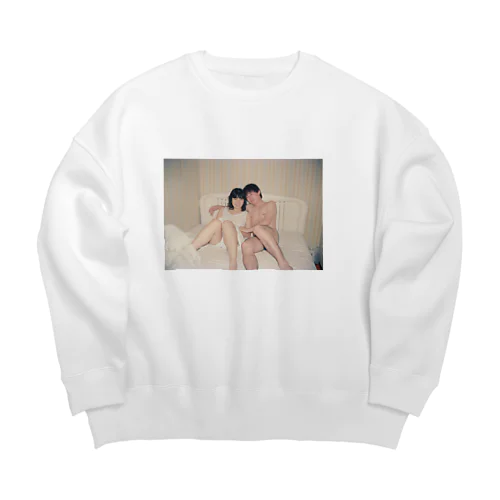 にゃん Big Crew Neck Sweatshirt