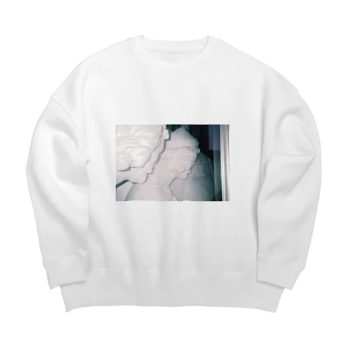 アッチムイテホイ Big Crew Neck Sweatshirt