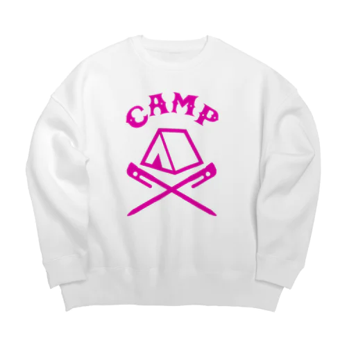 CAMP(ピンク) ビッグシルエットスウェット