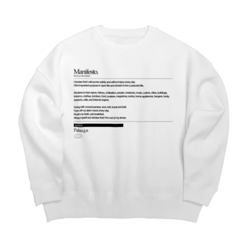 Manifesto Big Crew Neck Sweatshirt