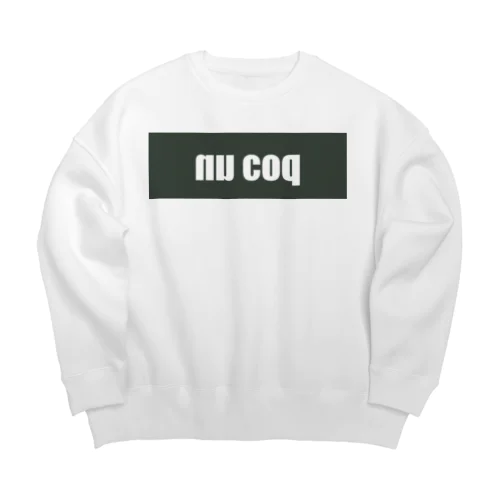 nu coq Big Crew Neck Sweatshirt