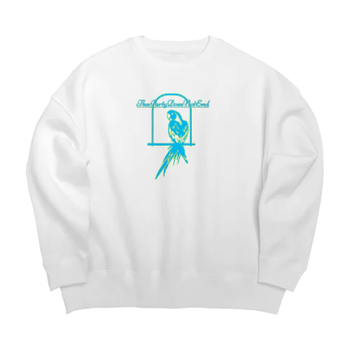 インコ Big Crew Neck Sweatshirt