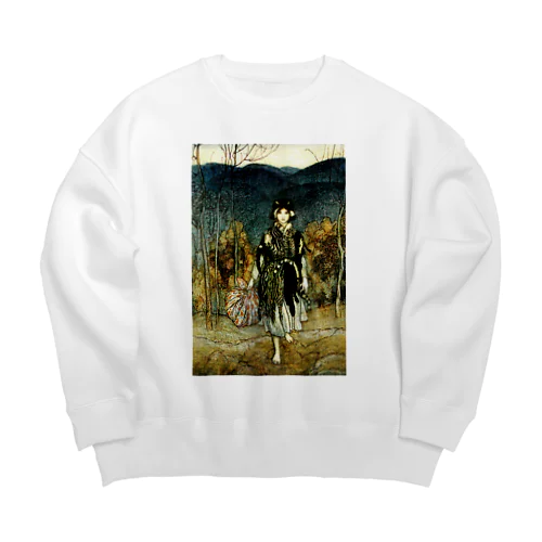 Vintage Fairytail  Big Crew Neck Sweatshirt