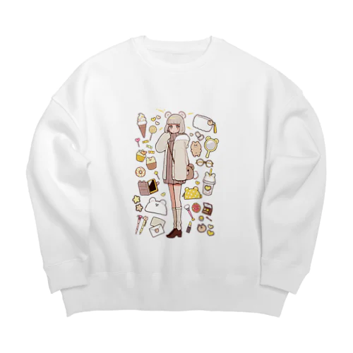 kuma Big Crew Neck Sweatshirt