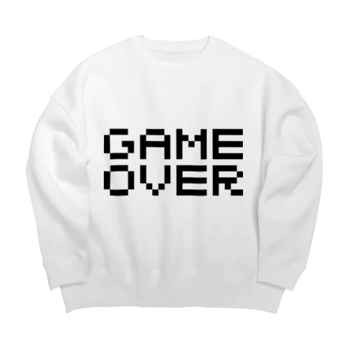 GAME OVER  ビッグシルエットスウェット