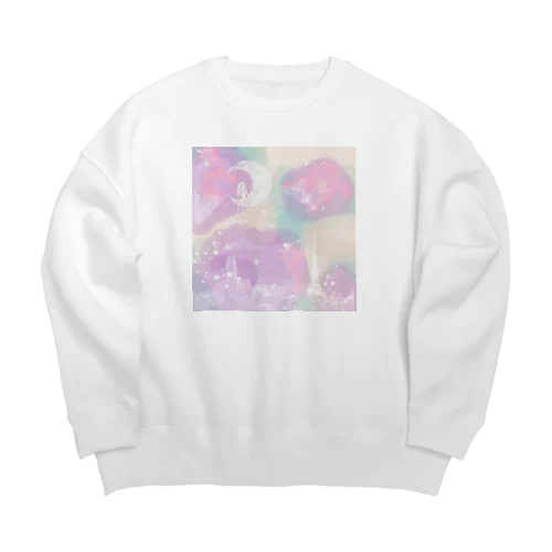 でいどりーみん☆ Big Crew Neck Sweatshirt