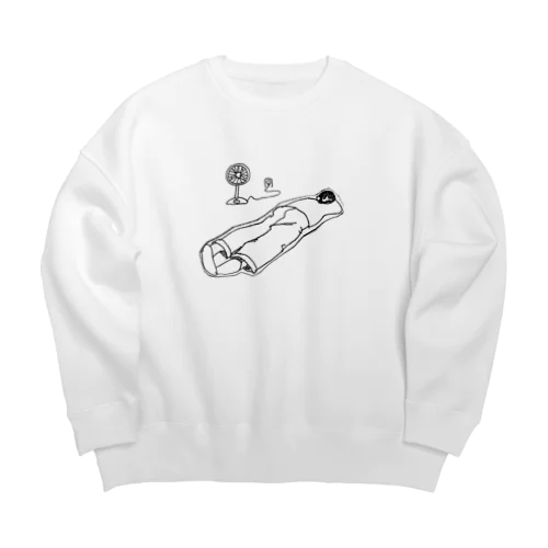 nezou_my father2 Big Crew Neck Sweatshirt