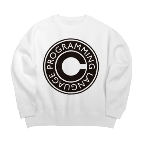 C_PROGRAMMING_LANGUAGE Big Crew Neck Sweatshirt