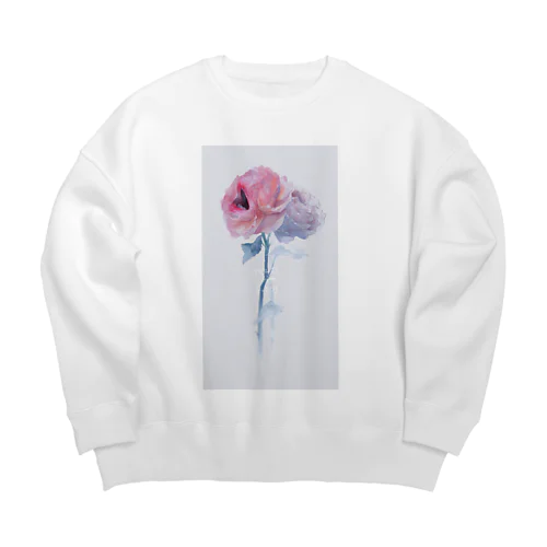 おくちばらちゃん Big Crew Neck Sweatshirt