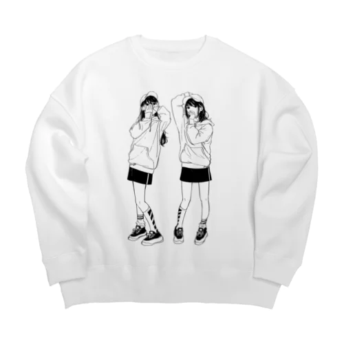 双子 Big Crew Neck Sweatshirt