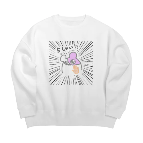 コーラちゃん5しゃい！ Big Crew Neck Sweatshirt