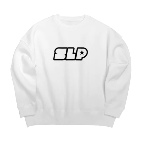 SLP★ビッグシルエット【ブラックロゴ】 Big Crew Neck Sweatshirt