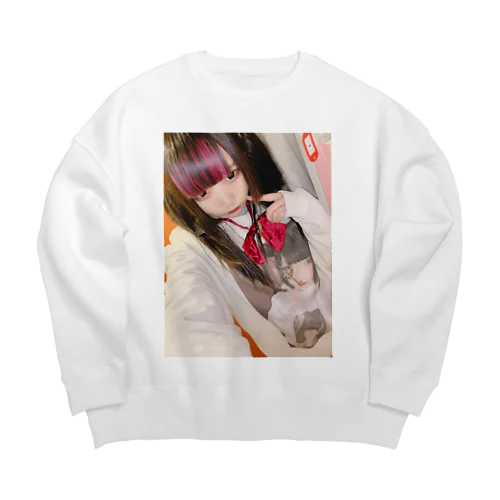 磯辺ちゃんのせいらちゃんの磯辺ちゃん Big Crew Neck Sweatshirt