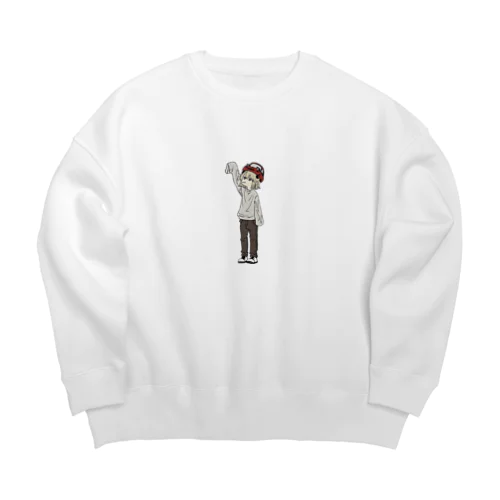 ロードスター　ろどちゃんスウェット Big Crew Neck Sweatshirt