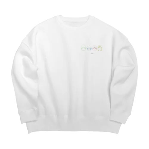 ゴミカスfam Big Crew Neck Sweatshirt