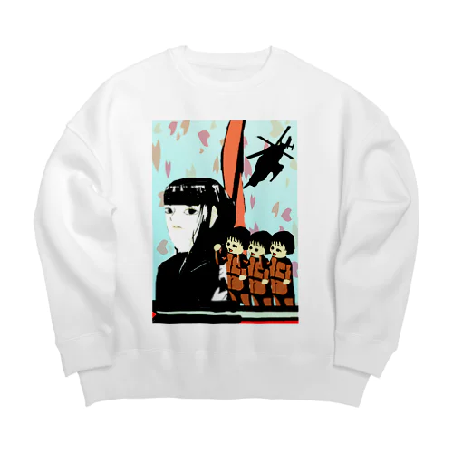 春闘 Big Crew Neck Sweatshirt