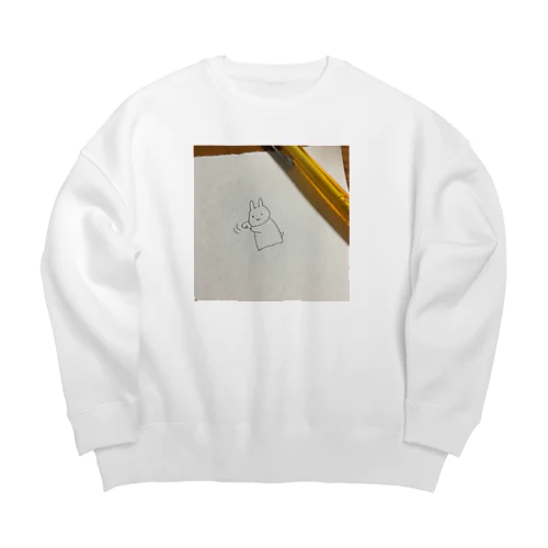 おててぐるぐる Big Crew Neck Sweatshirt