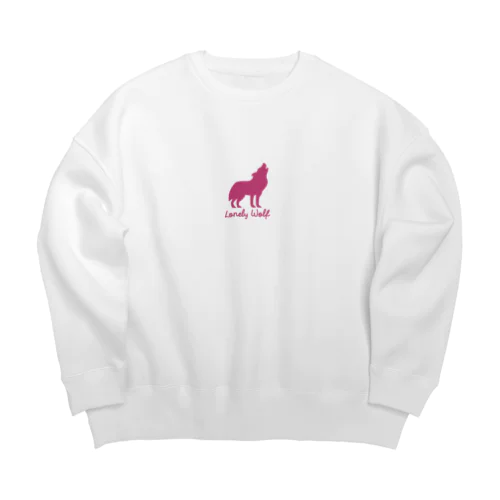 Lonely Wolf ビッグシルエットスウェット Big Crew Neck Sweatshirt