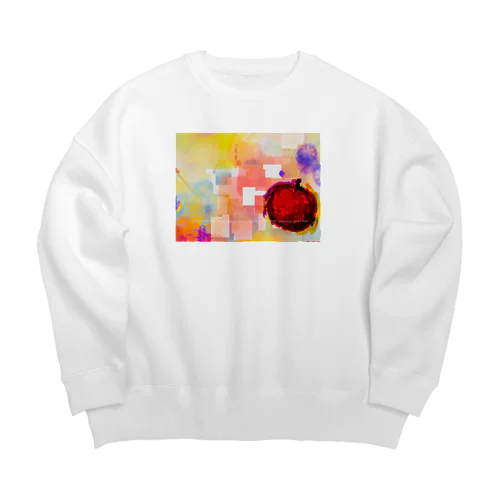 アップル Big Crew Neck Sweatshirt