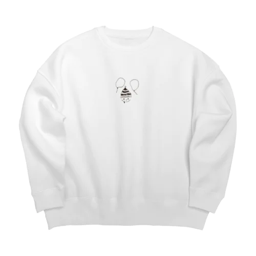 子ピエロ Big Crew Neck Sweatshirt