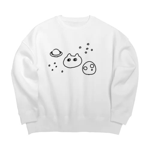 にゃずみっく Big Crew Neck Sweatshirt