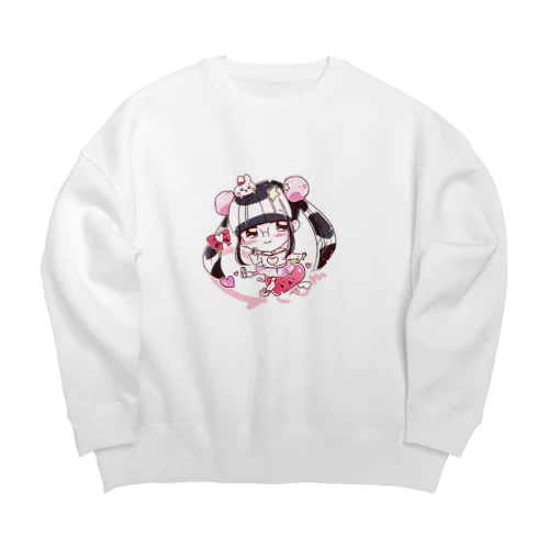 ひろみん.com Big Crew Neck Sweatshirt