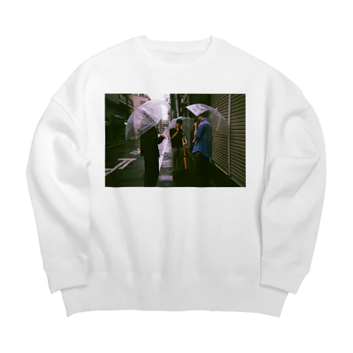 『たば休』 Big Crew Neck Sweatshirt