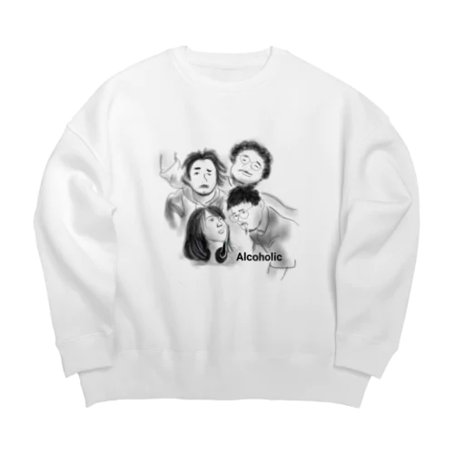 あるちゅーたち Big Crew Neck Sweatshirt