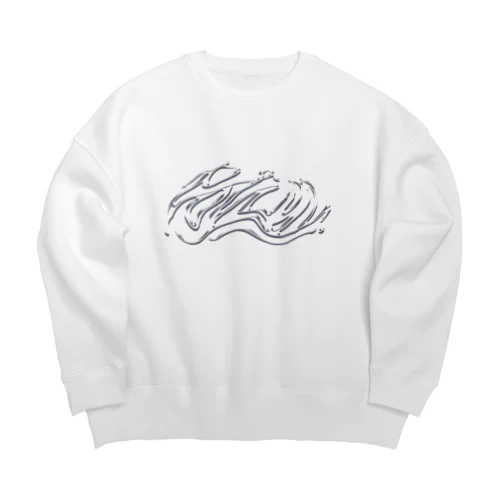 POTION ロゴ Big Crew Neck Sweatshirt