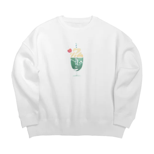 クリィムソーダⅡ Big Crew Neck Sweatshirt