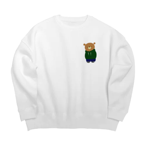 パーカーべあ Big Crew Neck Sweatshirt