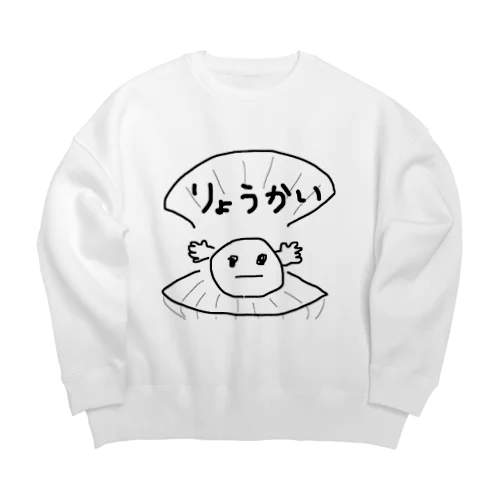 リョウカイ Big Crew Neck Sweatshirt