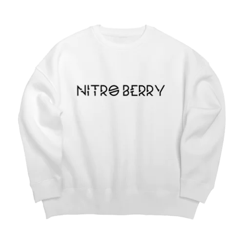 NITRO BERRY LOGO BLACK ビッグシルエットスウェット