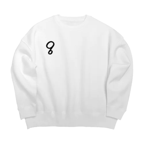 BeReady96. Big Crew Neck Sweatshirt