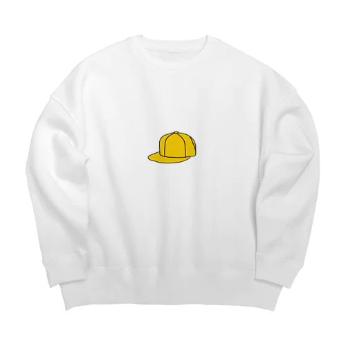 黄色い帽子 Big Crew Neck Sweatshirt