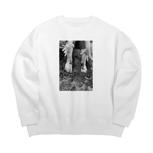 砂遊び Big Crew Neck Sweatshirt