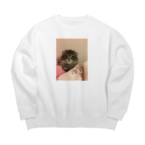 スコティッシュのとらくん Big Crew Neck Sweatshirt