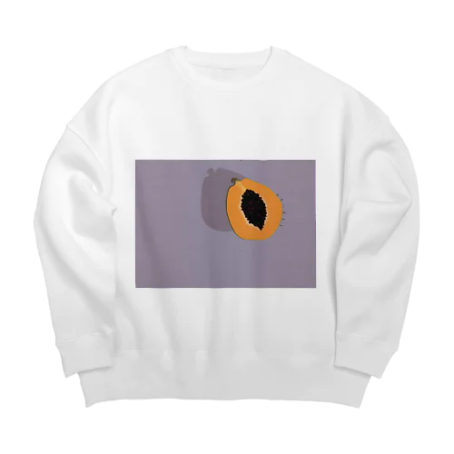 papaia Big Crew Neck Sweatshirt