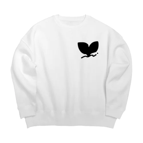 しっぽ.(シッポドット) Big Crew Neck Sweatshirt