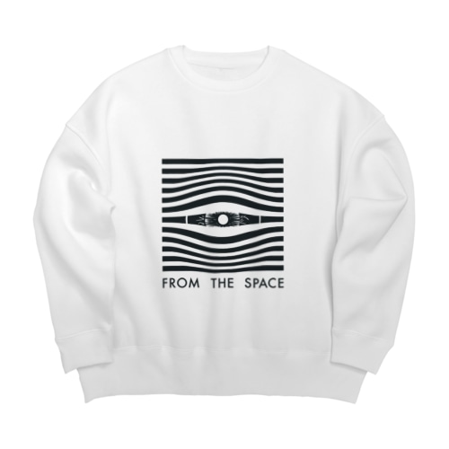 宇宙の目 Big Crew Neck Sweatshirt