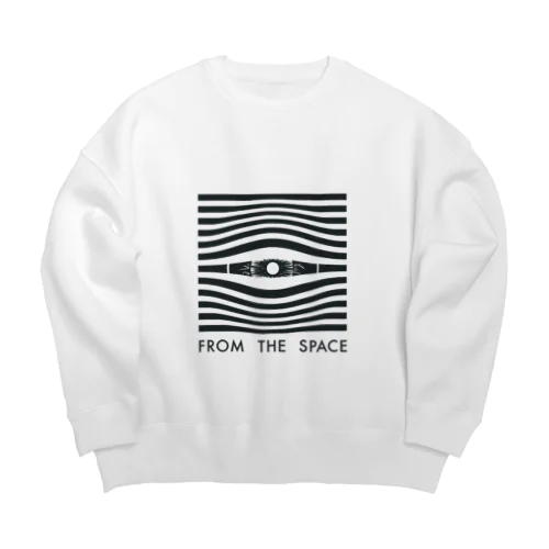 宇宙の目 Big Crew Neck Sweatshirt