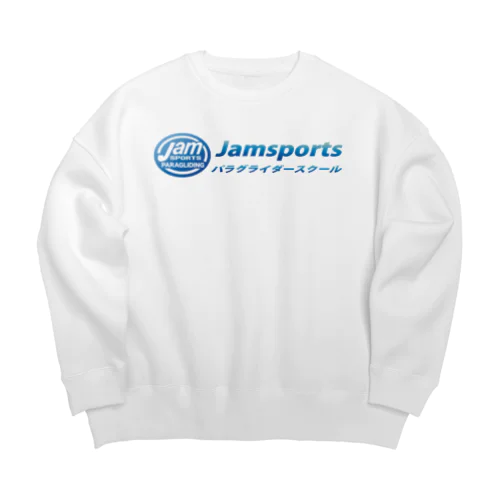 JamsportsパラグライダースクールLOGO Big Crew Neck Sweatshirt