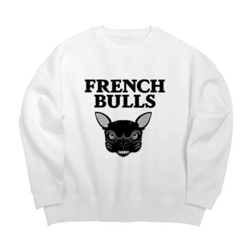 FRENCH BULLS (ブリンドル.Ver) Big Crew Neck Sweatshirt