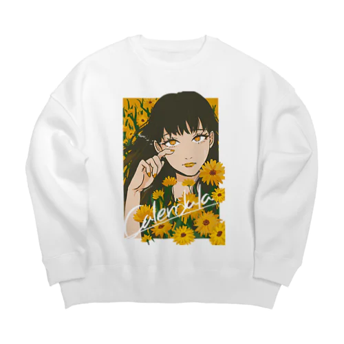 カレンデュラ Big Crew Neck Sweatshirt