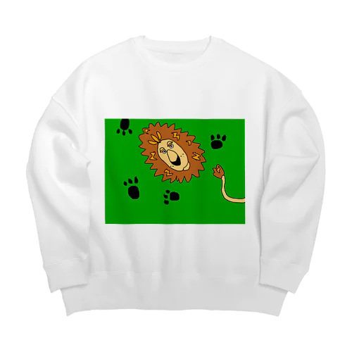 アニマルズ Big Crew Neck Sweatshirt