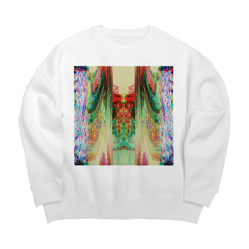 垂Re:滝 Big Crew Neck Sweatshirt