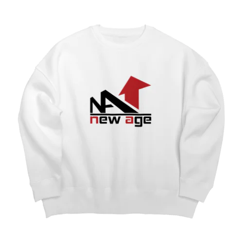 New Age Group ロゴグッズ Big Crew Neck Sweatshirt